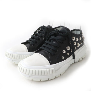 LOUIS VUITTON sneakers Main: Leather Black White Squad Line Yayoi Kusama Women 40 Used