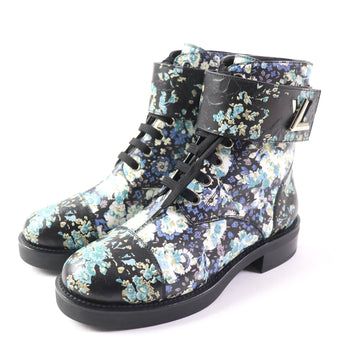 LOUIS VUITTON short boots Main: Leather multicolor Wonderland Line Women 35.5 Used