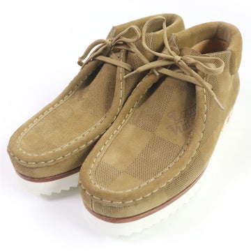 LOUIS VUITTON Ankle boots Main: Suede beige LV Mod Line mens 8 Used