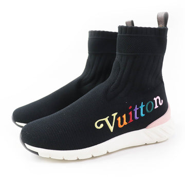 LOUIS VUITTON sneakers canvas black multi After game line 35