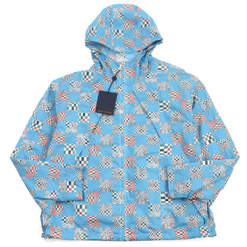 LOUIS VUITTON Mountain Hoodie HKB85W Main: 100% nylon Blue type Multicolor mens 44 Used