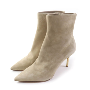 LOUIS VUITTON short boots 1A950H Main: Suede beige Ultimate Line Women 38 Used