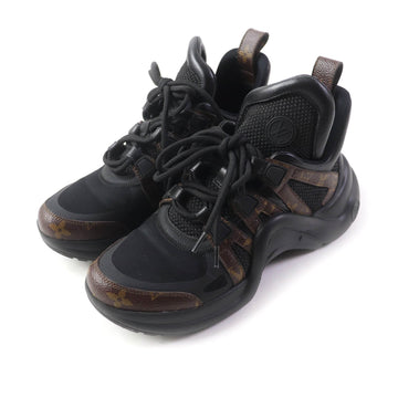 LOUIS VUITTON sneakers 1A43LE monogram rubber Noir LV Arclight Line Sneakers 37
