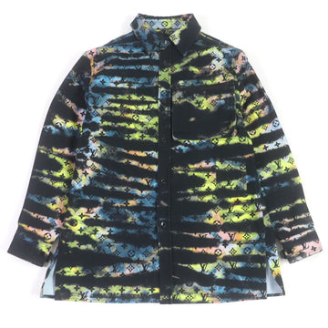 LOUIS VUITTON Denim Jacket 1A9A3S Main: 100% cotton Black type Multicolor mens M Used