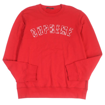 LOUIS VUITTON sweat cotton Red XXL