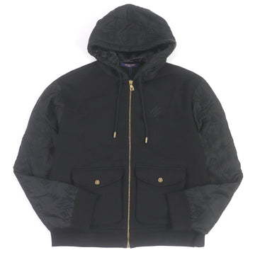 LOUIS VUITTON Hoodie 1AFJF9 cotton black M