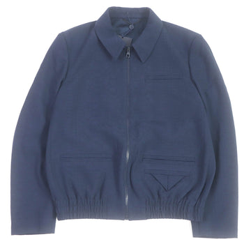 LOUIS VUITTON Blouson Outer: 100% wool, Lining: 35% acetate, Lining: 31% rayon, Lining: 24% cupra, Lining: 10% cotton Navy mens 50 Used