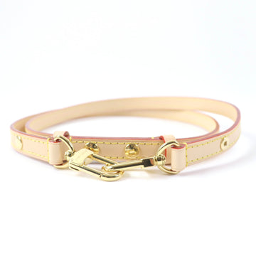 LOUIS VUITTON Shoulder strap leather natural