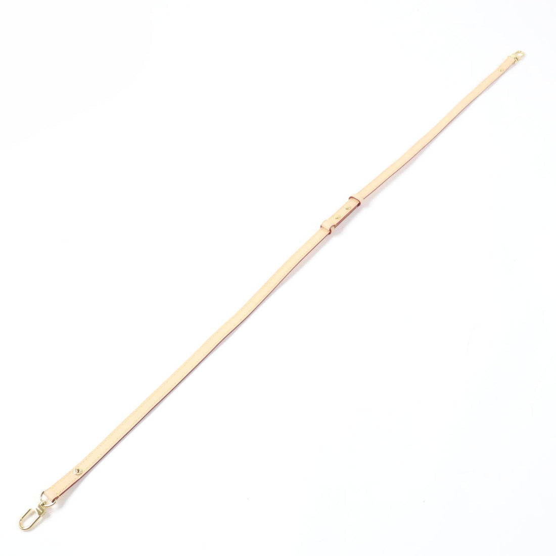 LOUIS VUITTON Shoulder strap leather natural