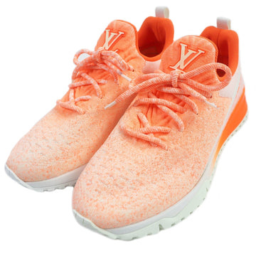 LOUIS VUITTON Low cut sneakers fabric Neon orange VNR line 6