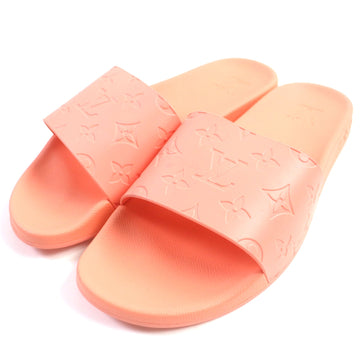 LOUIS VUITTON Sandals rubber Orange Waterfront line 8