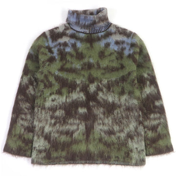 LOUIS VUITTON sweater mohair Green type M
