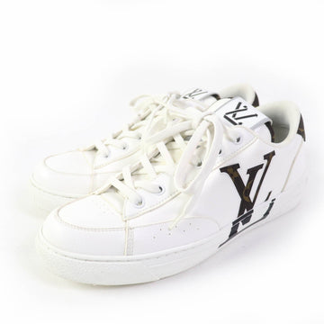 LOUIS VUITTON Low cut sneakers Main: Leather white Charlie Line Women 38.5 Used