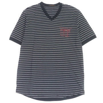 LOUIS VUITTON Short sleeve T-shirt Main: 100% cotton Navy mens L Used