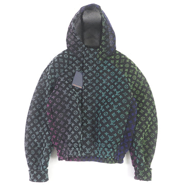 LOUIS VUITTON Hoodie Main: 100% polyester black Amen Break Gradient Monogram mens 46 Used