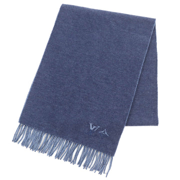 LOUIS VUITTON Scarf M79099 Main: 100% cashmere blue Muffler Dual mens Used