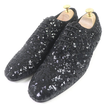 LOUIS VUITTON Dress shoes Main: Leather, Sequins black mens 7 Used