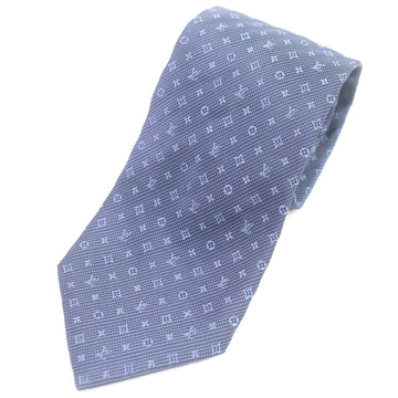 LOUIS VUITTON tie M70953 Main: 100% silk Navy Cravate Monogram Classic mens Used