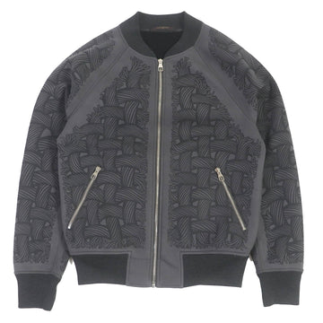 LOUIS VUITTON Blouson H8Y65WJD5 Main: 40% polyester, 30% acrylic, 16% polyurethane, 13% rayon gray mens S Used