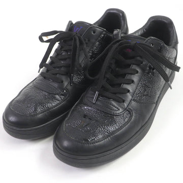 LOUIS VUITTON Low cut sneakers Main: Leather, Main: PVC black Rivoli Line mens 6 Used