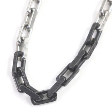 LOUIS VUITTON Necklace M00677 metal Silver black