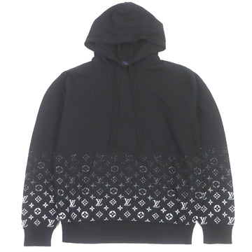 LOUIS VUITTON Hoodie 1AA4Y8 Main: 100% cotton black mens M Used