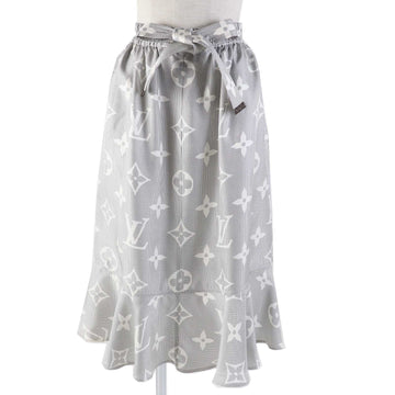 LOUIS VUITTON skirt FOSK05 Outer: 100% silk, Lining: 100% silk, Part: 100% polyester Black White Women 38 Used
