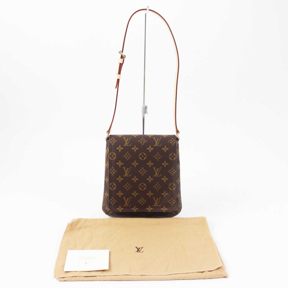 LOUIS VUITTON Shoulder Bag M51258 Main: Monogram canvas Brown Musette Salsa Women Used