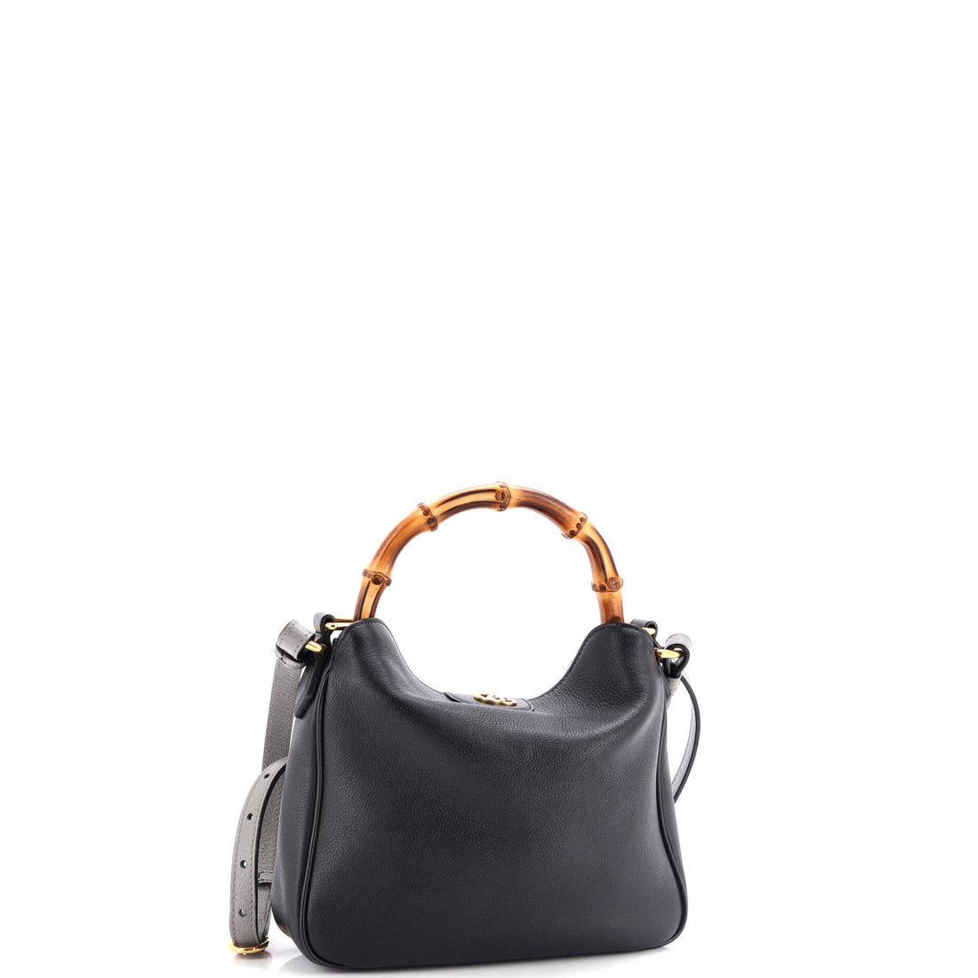 Diana NM Bamboo Shoulder Bag Leather Small