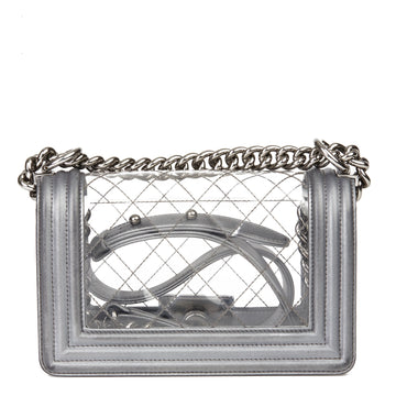 CHANEL SMALL TRANSPARENT BOY BAG