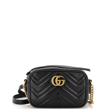 GG Marmont Shoulder Bag Matelasse Leather Mini