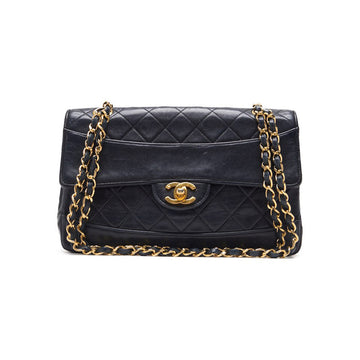 Chanel Matrasse Turn-Lock  Flap Chain Shoulder  Black  Shoulder Bag  Shoulder Bag Ladies Shoulder Bag Hybrid ? Ship??SS? E-