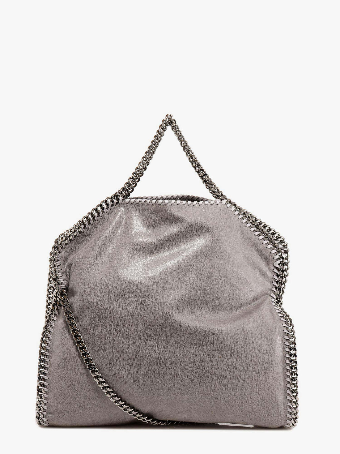 Stella Mccartney Woman Stella Mccartney Woman Grey Shoulder Bags