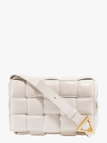 Bottega Veneta Woman Bottega Veneta Woman White Shoulder Bags