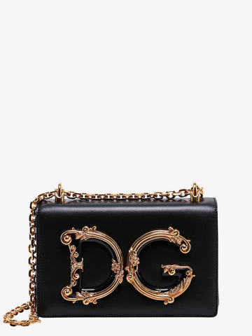 Dolce & Gabbana Woman Dolce & Gabbana Woman Black Shoulder Bags