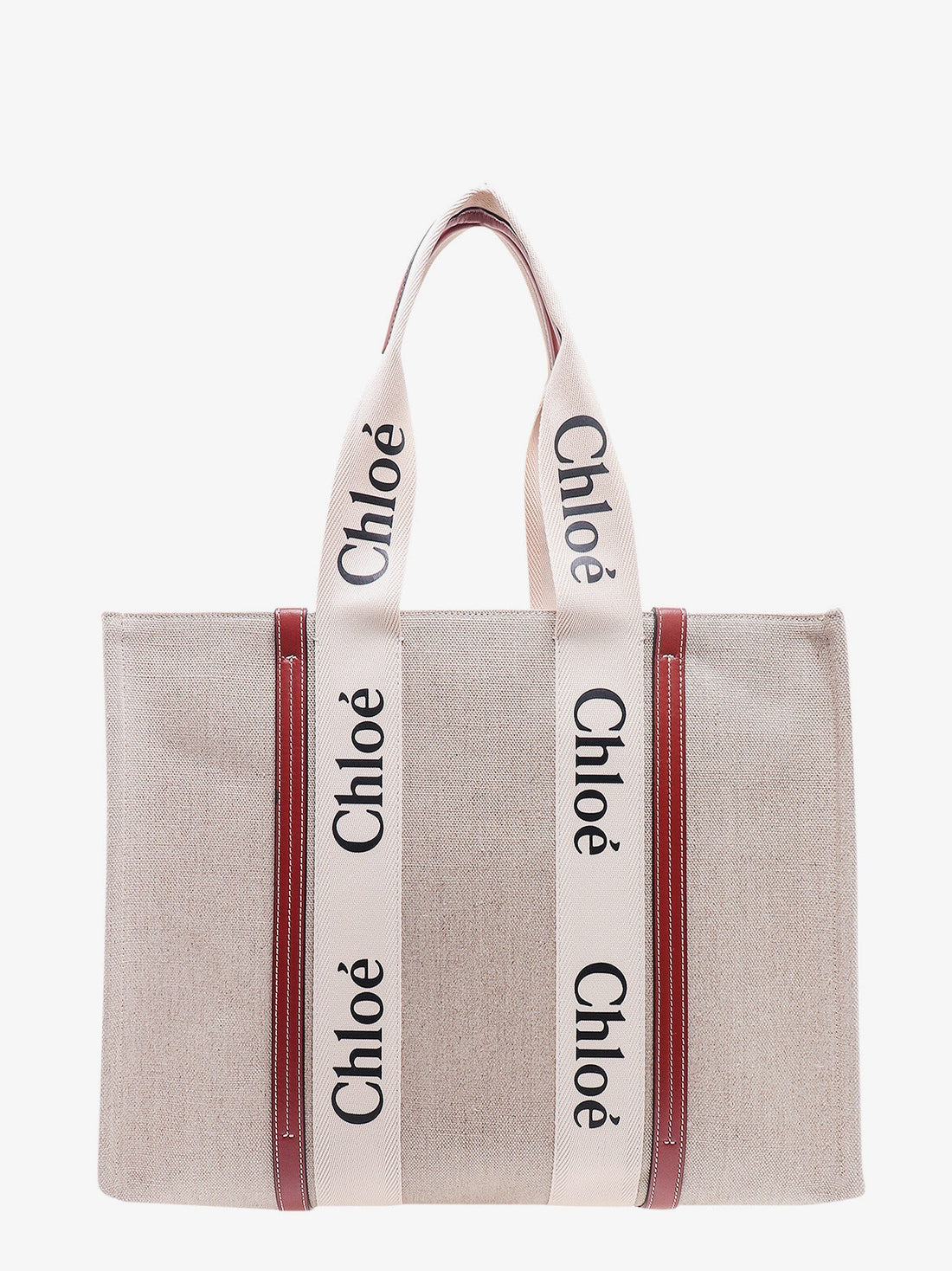 Chloe' Woman Chloe' Woman Beige Shoulder Bags