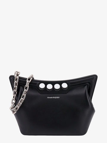 Alexander Mcqueen Woman Alexander Mcqueen Woman Black Shoulder Bags
