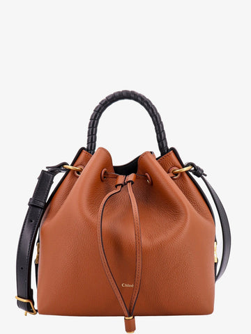 Chloe' Woman Chloe' Woman Brown Bucket Bags
