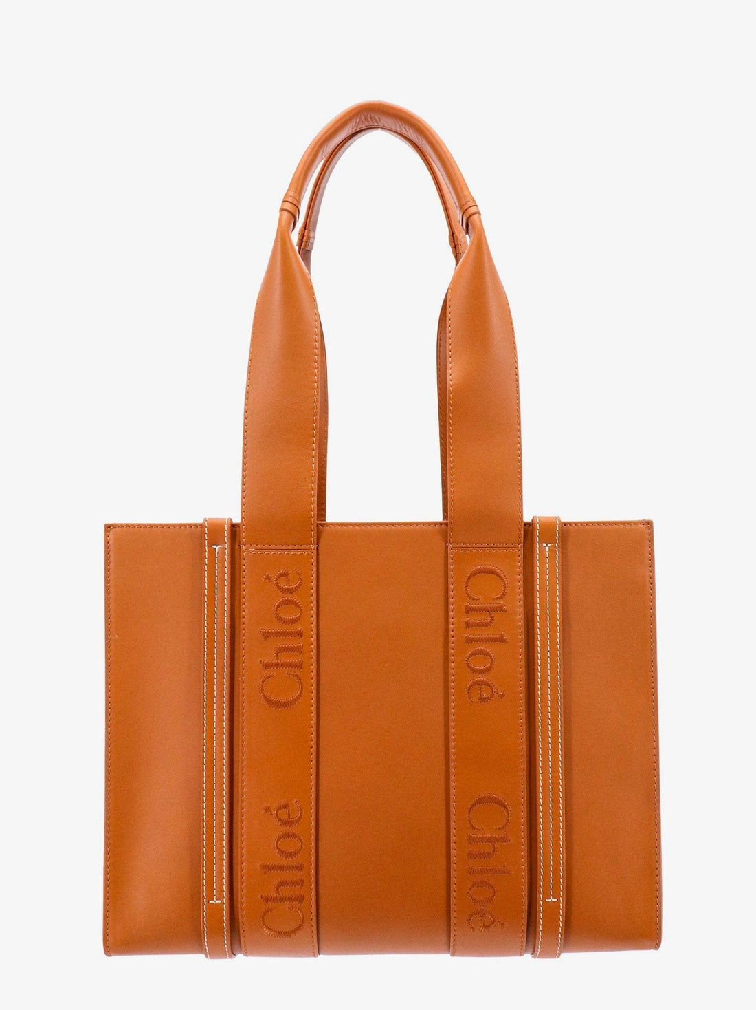 Chloe' Woman Chloe' Woman Brown Shoulder Bags