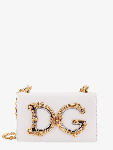 Dolce & Gabbana Woman Dolce & Gabbana Woman White Shoulder Bags