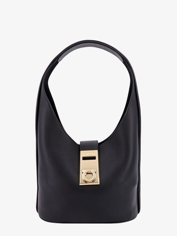 Ferragamo Woman Ferragamo Woman Black Shoulder Bags