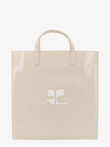 Courreges Woman Courreges Woman Beige Handbags