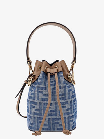 Fendi Woman Fendi Woman Blue Bucket Bags
