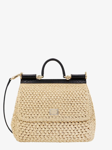 Dolce & Gabbana Woman Dolce & Gabbana Woman Beige Handbags