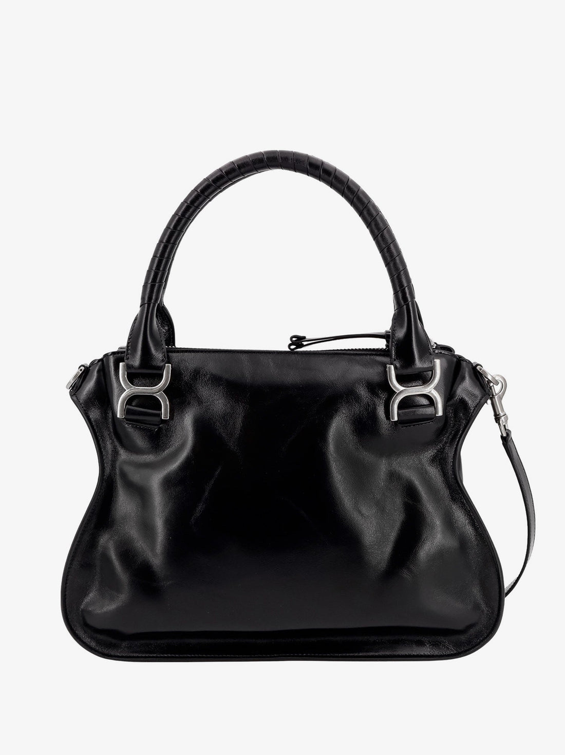 Chloe' Woman Chloe' Woman Black Shoulder Bags