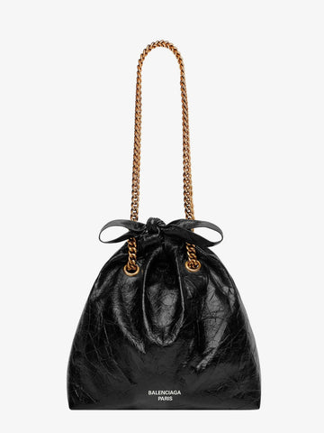 Balenciaga Woman Balenciaga Woman Black Bucket Bags