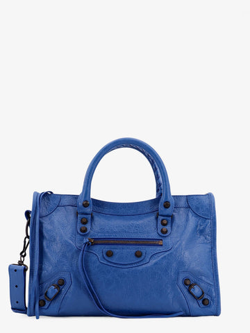 Balenciaga Woman Balenciaga Woman Blue Handbags