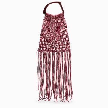 Dries Van Noten Fuchsia Mesh Bag Women