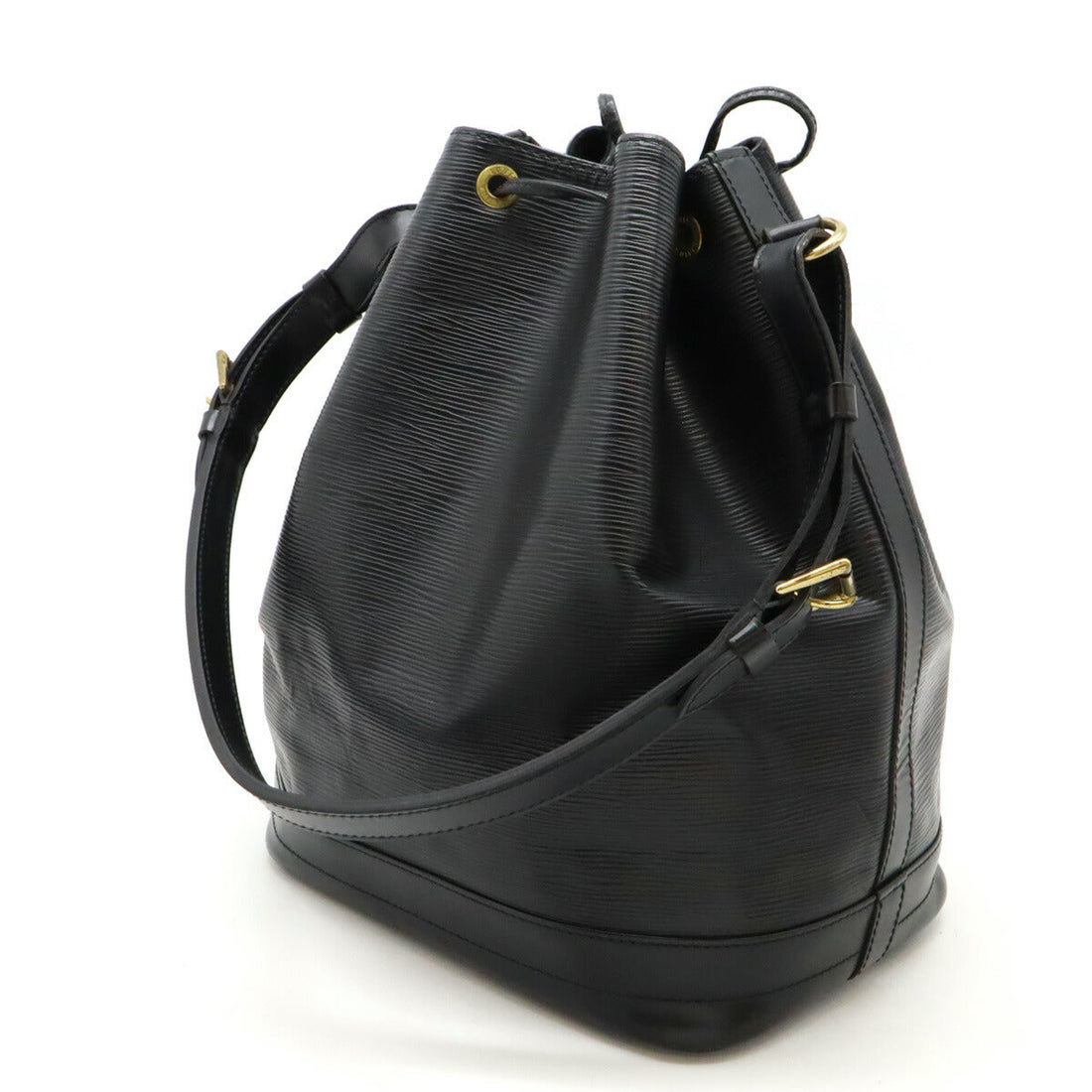 Louis Vuitton Epi Noe Shoulder Bag Black