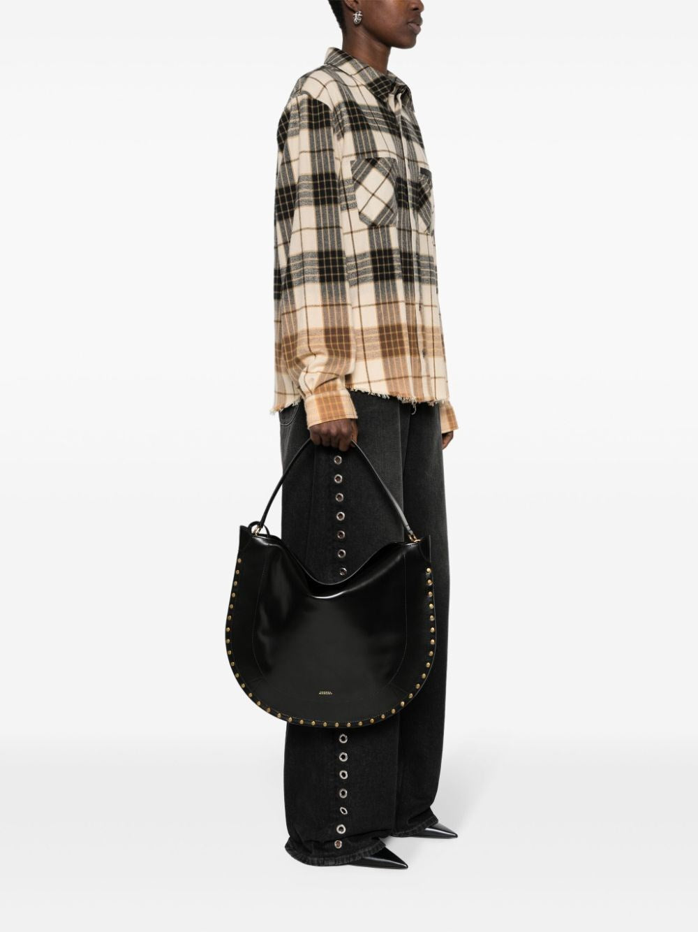 Isabel Marant Women Oskan Hobo Soft Shoulder Bag